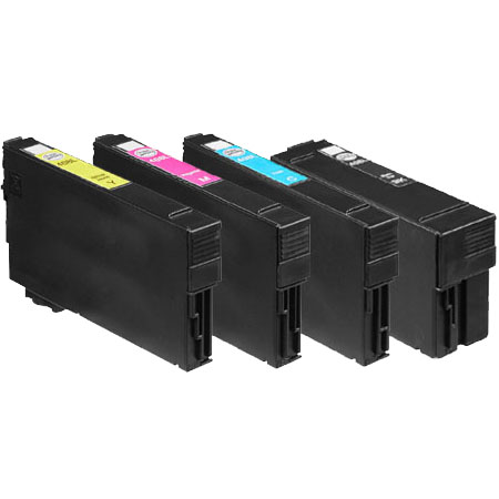 Compatible Epson 408L Set of 4 Ink Cartridges (Black, Cyan, Magenta, Yellow)